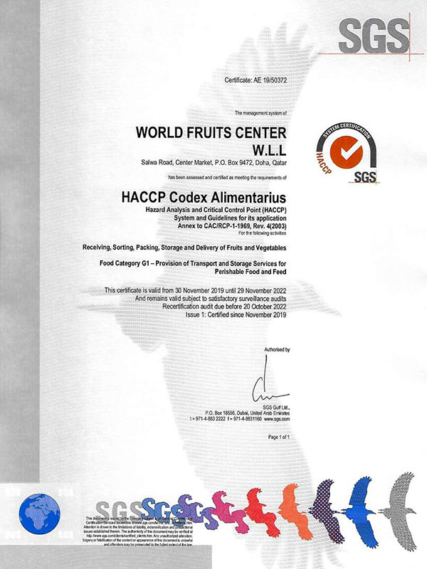 HACCP Codex Alimentarius